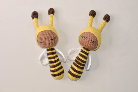 Bumble Bee Baby Rattle